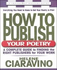 How to Publish Your Poetry